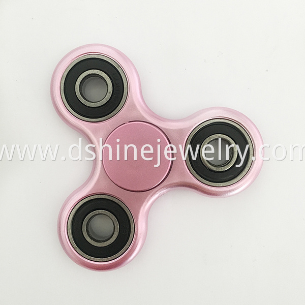 pink metallic spinner